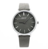 Ernest Horloge Cindy - medium - silver grijs