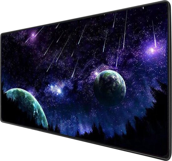 Waterbestendige muismat XXL - Galaxy - 88cm x 30cm - GSMSCHERM Kapot ©