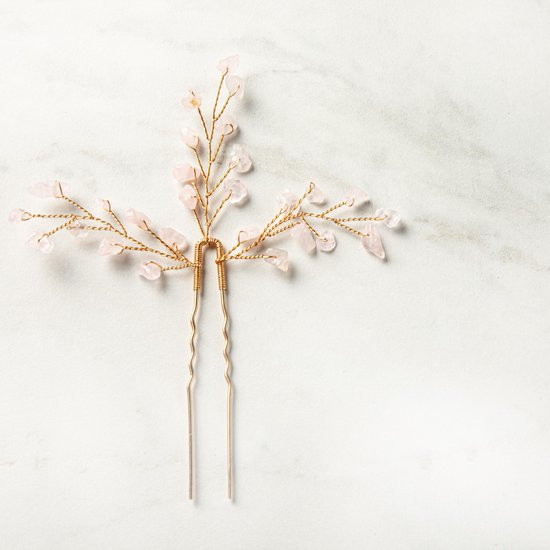 interferentie Dankzegging Bruidegom SallyJaneBridal - Haarsieraden - Bohemian Haaraccessoire Bruid - LOTIS  HAIRPIN GOLD -... | bol.com