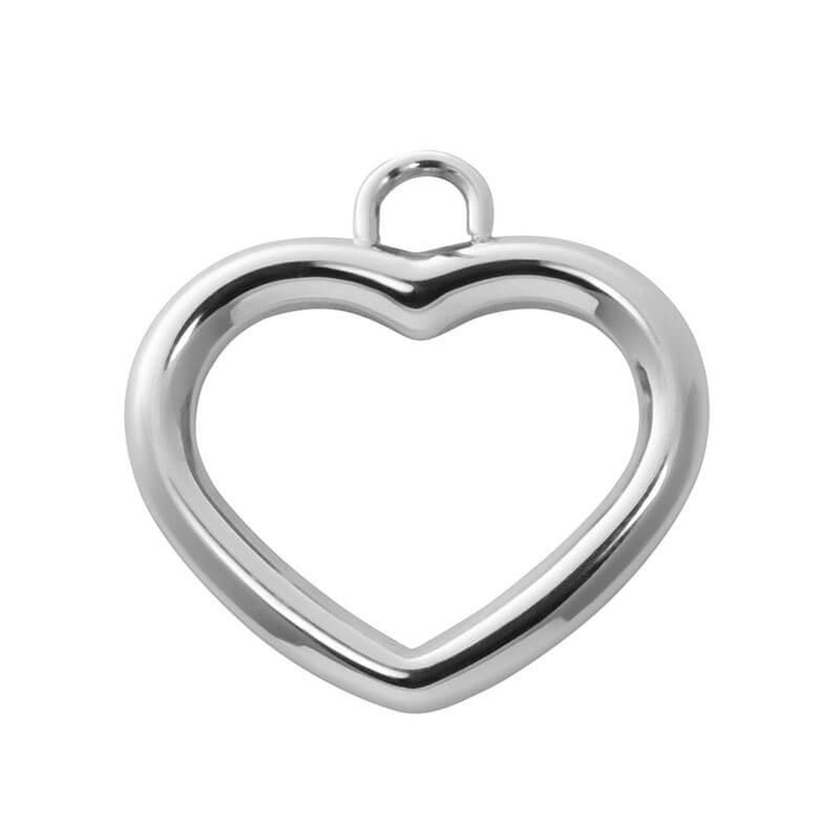 iXXXi-Jewelry-Heart Open-Zilver-dames-Bedel-One size