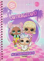 L.O.L SURPRISE! NOTITIEBOEK - A5 FORMAAT - HARDCOVER - INCLUSIEF STICKERVEL