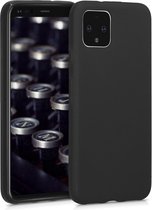 kwmobile telefoonhoesje voor Google Pixel 4 - Hoesje voor smartphone - Back cover in mat zwart