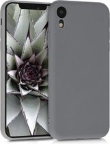 kwmobile telefoonhoesje voor Apple iPhone XR - Hoesje voor smartphone - Back cover in steengrijs