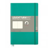 Leuchtturm notitieboek softcover 19x12.5 cm blanco emerald green
