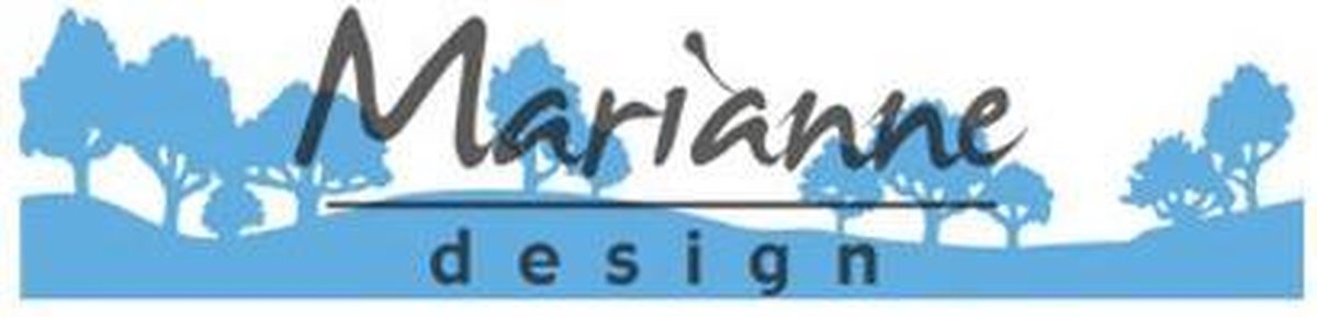 Marianne Design Creatables Snij en Embosstencil - Horizon bos