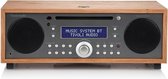Tivoli Audio -  MusicSystemBT - Alles-in-een-Hifi-systeem - MetallicTaupe/Kers