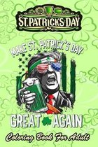 St Patricks Day Coloring Book For Adult