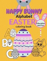 Happy Banny Alphabet Easter Coloring Book