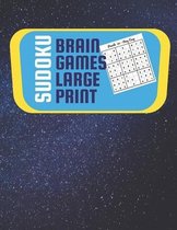 sudoku brain games large print