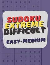 sudoku extreme difficult easy-medium