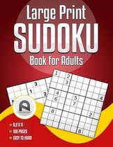 Large Print Sudoku Book for Adults