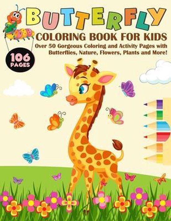 Butterfly Coloring Book for Kids