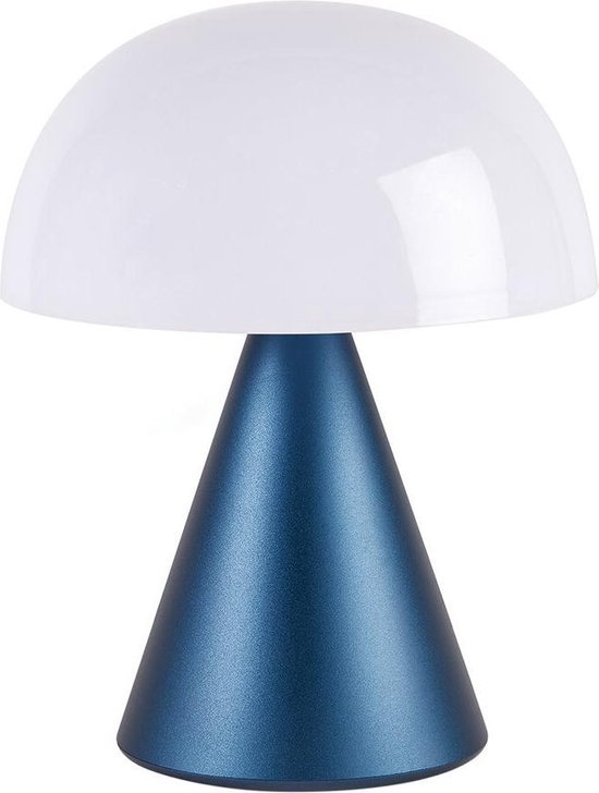 Lampe LED rechargeable Lexon Mina L L large - Bleu foncé