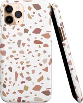 Casies Apple iPhone 7/ 8/ SE (2020/2022) Terrazzo Phone Case Matte - Telefoonhoesje - Hardcase