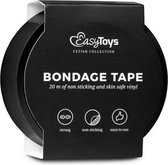 Zwarte bondagetape - Zwart - BDSM - Bondage - BDSM - Bondage