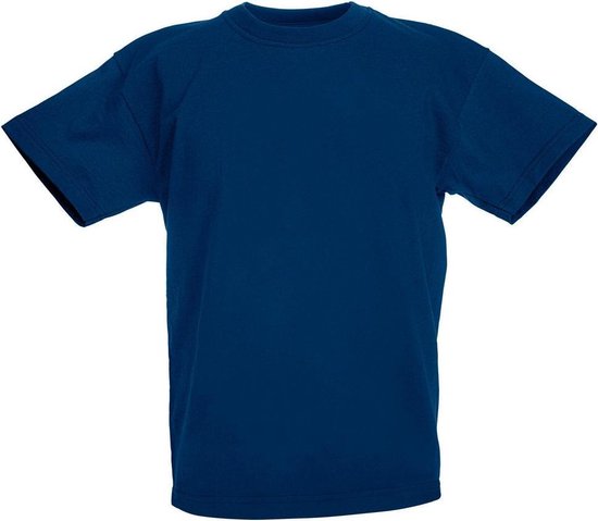 Fruit of the Loom Kinderen/Kinderen T-Shirt (Marine)