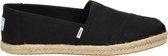 TOMS Alpargata Rope Dames Espadrilles - Black - Maat 37