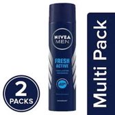 Nivea Deospray Men – Fresh Active - Duopak 2 x 150 ml