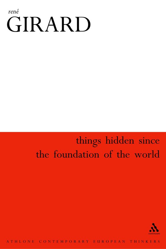 Things Hidden Since The Foundation Of The World - cover
