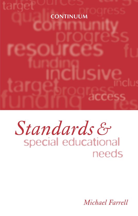 Standards And Special Educational Needs - cover