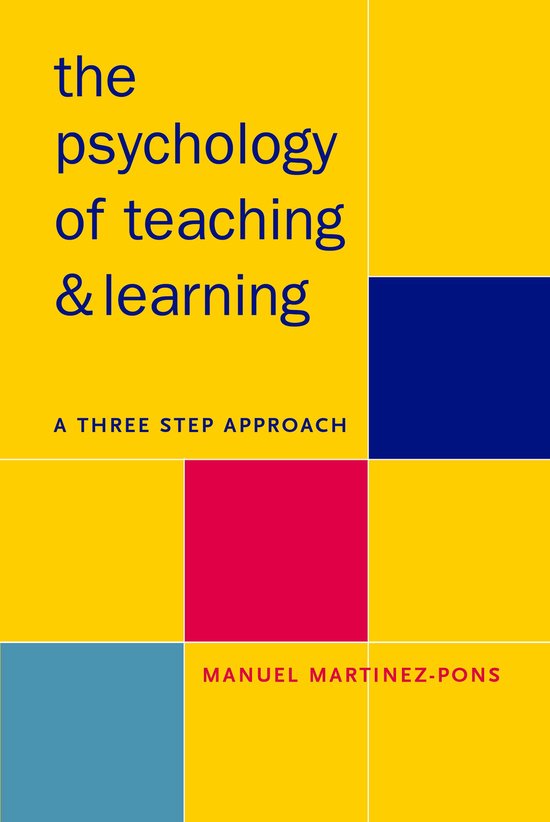 Psychology Of Teaching And Learning - cover