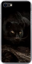 Coque iPhone 8 - Panthère - Forêt - Yeux - Siliconen - Sinterklaas - Noël - Cadeaux - Cadeaux de chaussures