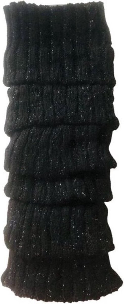 Fashionable Glitter Beenwarmers / Warmhouders / Sleevers | Beenwarmer / Legwarmer - Zwart