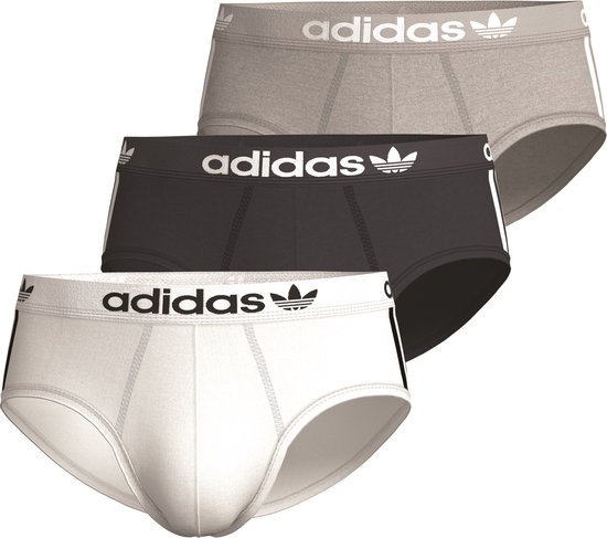 Adidas Originals Brief (3PK) Heren Onderbroek - meerkleurig - Maat M