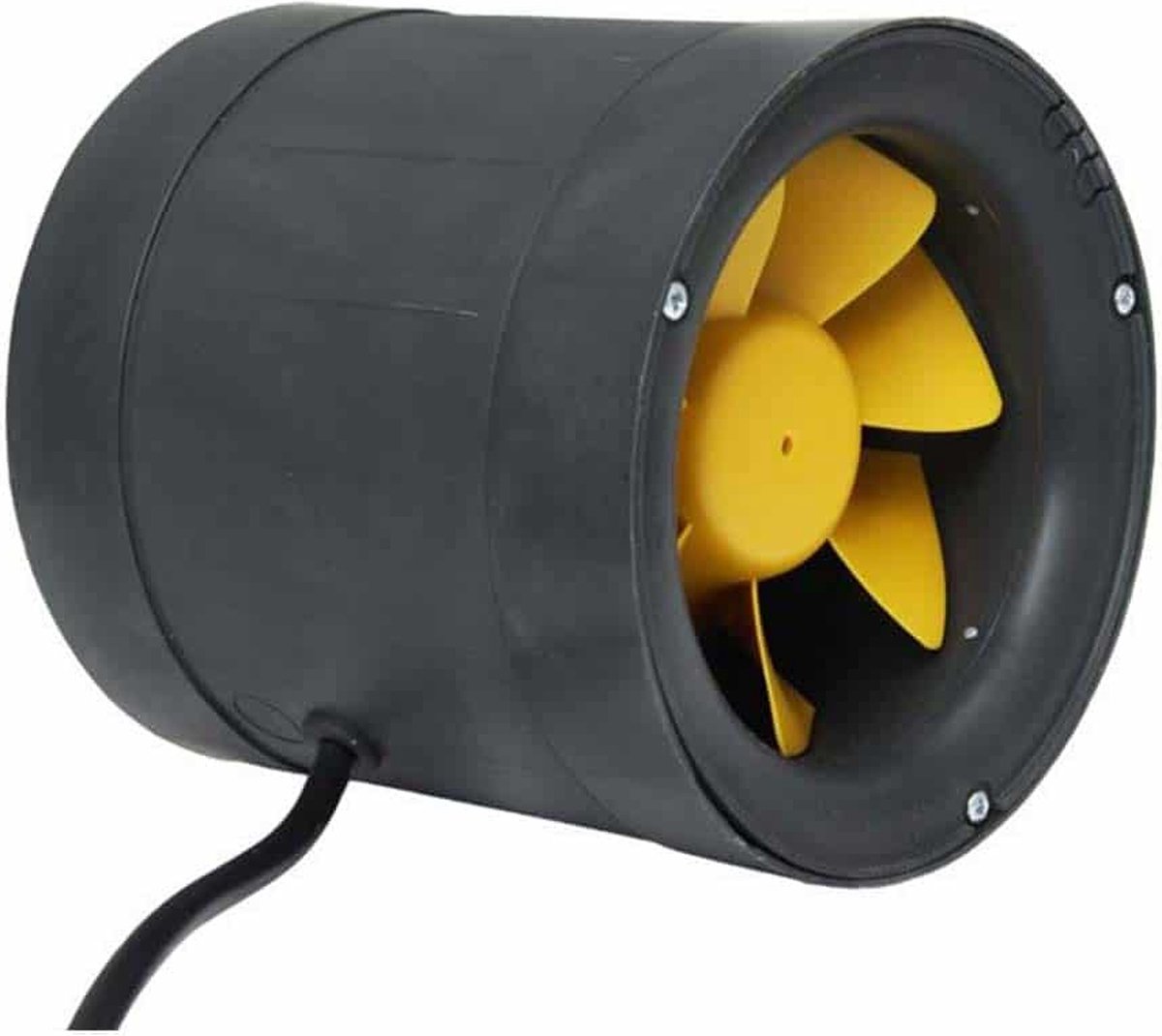 Kelder Ventilator 221 M3/u FanGoFast Buisventilator 100 Mm - 221 M³/u, Regelbaar, Stil, Met EU Stekker | Voor Serre, Kelder, Garage, Keuken Badkamerventilator 100mm