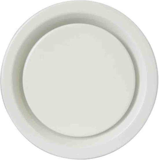 Clapets d' Ventilation en métal 125 mm RAL 9010 avec ressorts de serrage – DVSER125