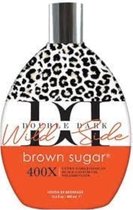 Brown Sugar Double Dark Wilde Side - crème bronzante - 400X bronzeurs - 400 ml