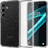 Spigen Case Convient pour Samsung Galaxy S24 Plus Case Siliconen - Spigen Liquid Crystal Back Cover - transparent