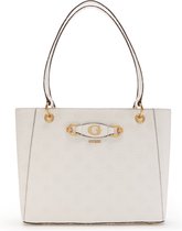 GUESS Izzy Dames Schoudertas/Shopper Kunstleer - Wit