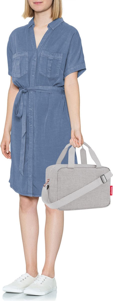 Reisenthel Coolerbag To-Go Koeltas - 3L - Twist Sky Rose Grijs