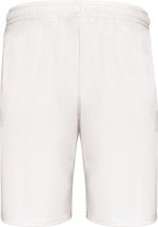 SportBermuda/Short Heren XL Proact White 100% Polyester
