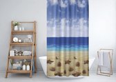 Casabueno - Douchegordijn Blauw - 120x200 cm - Badkamer Gordijn - Shower Curtain - Waterdicht - Sneldrogend - Anti Schimmel - Wasbaar - Duurzaam