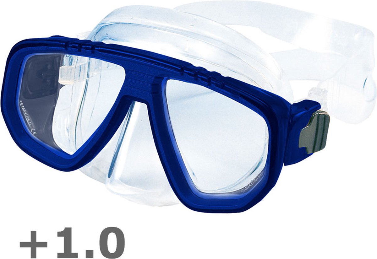 Snorkelbril op sterkte +1.0