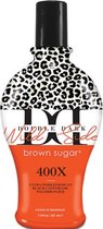 Brown Sugar Double Dark Wilde Side - crème bronzante - 400X bronzeurs - 221 ml