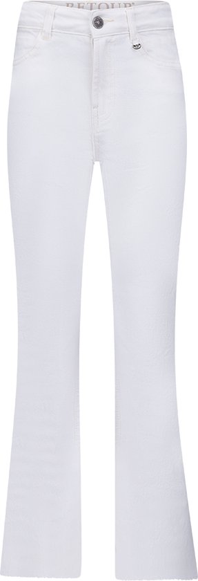 Retour jeans Valentina Meisjes Jeans - white denim - Maat 12