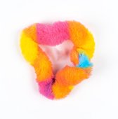 Tangle Furry Fidget - Rainbow Kaleidoscope - Plush