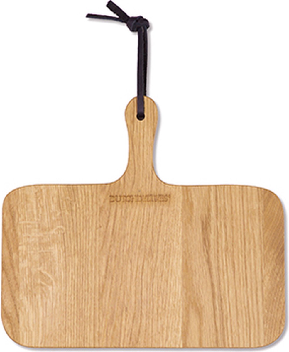 Dutchdeluxes - Handgemaakt - - XS - Broodplank - Serveerplank - Ontbijtplank - Eikenhout - Bruin