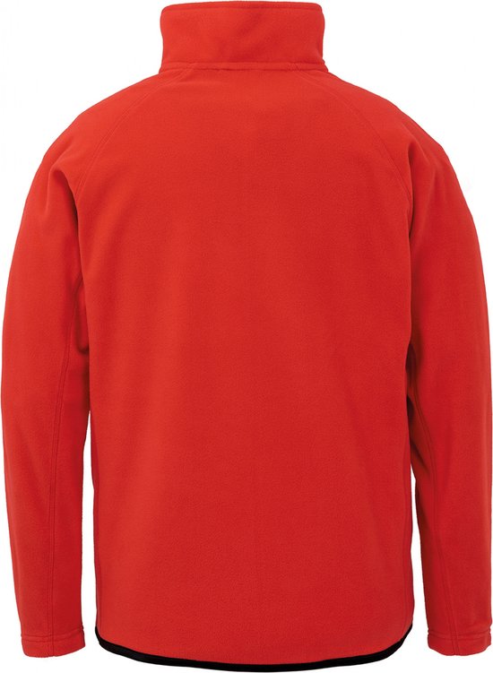 Pullover/Cardigan Unisex L Result 1/4-ritskraag Lange mouw Red 100% Polyester