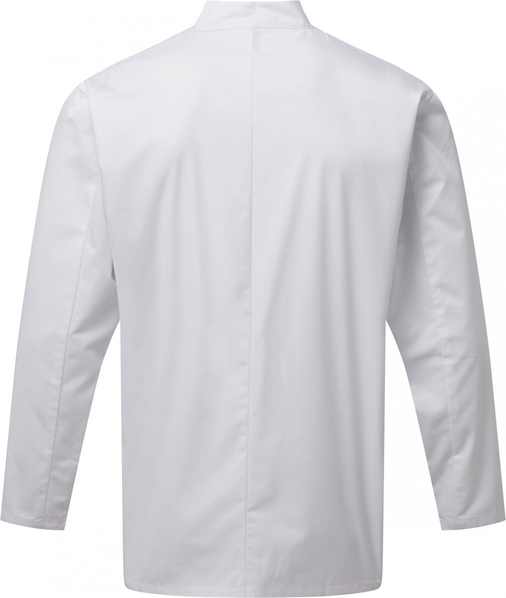 Schort/Tuniek/Werkblouse Unisex M Premier White 65% Polyester, 35% Katoen