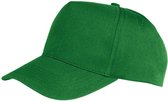 Casquette Kind Taille Unique Result Kelly Vert 65% Polyester, 35% Katoen