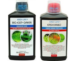 Easy Life - Bio Exit Green + Easy Carbo Bio - 2x 500ml - Anti Alg Pakket