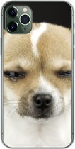 Telefoonhoesje Geschikt voor iPhone 11 Pro Max hoesje - Hond - Huisdieren - Portret - Siliconen Telefoonhoesje
