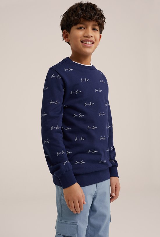 WE Fashion Jongens sweater met dessin