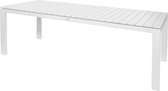 Morris table 220x90x75 cm alu white