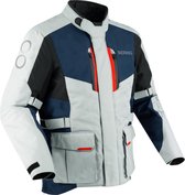 Bering Jacket Siberia Grey Blue Red XL - Maat - Jas