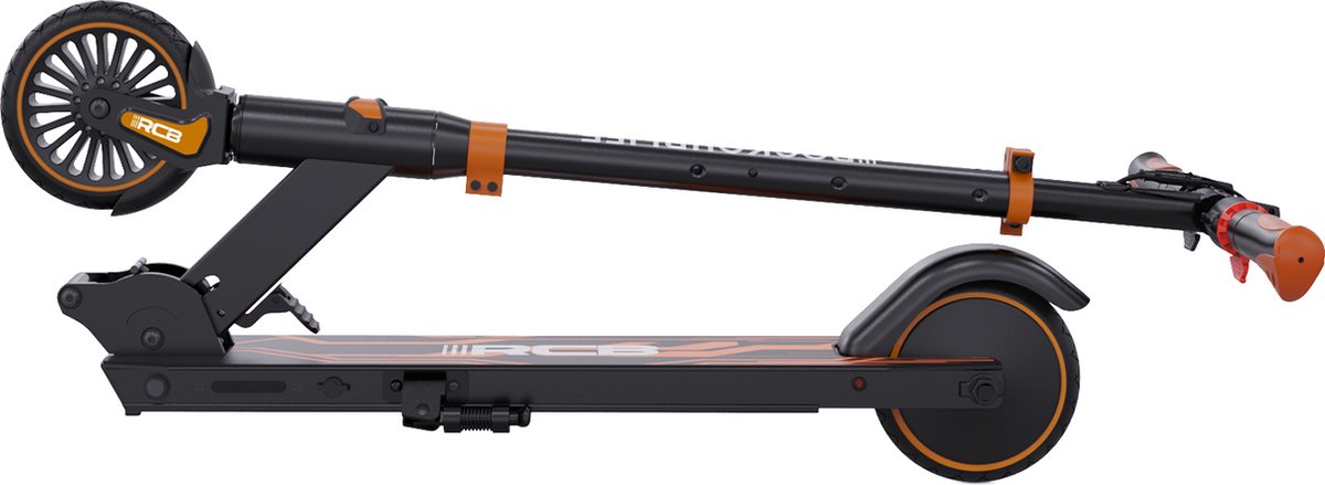 Elektrische Step Kinderen - 20km/u - 250W piek - Tot 80 kg - Voor kinderen en tieners - Oranje — afbeelding 11